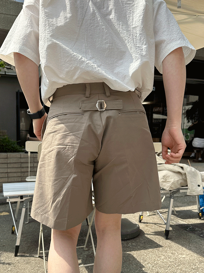 남녀공용 마리 코튼 숏츠 팬츠(3color)