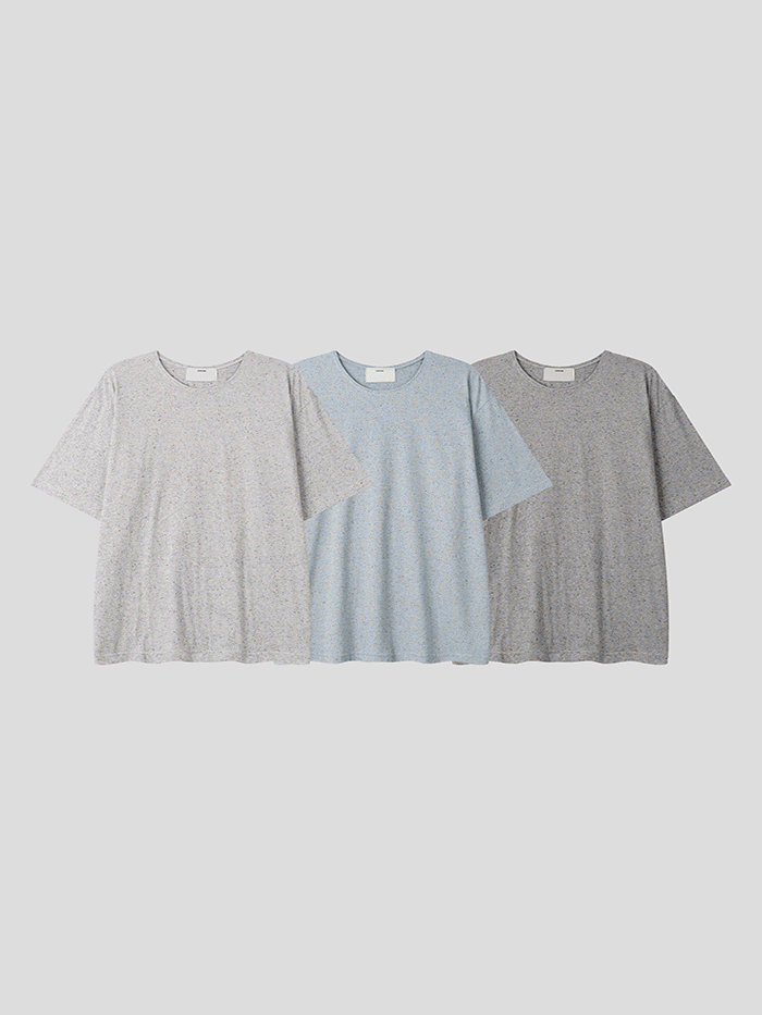 남녀공용 네프 코튼 유넥 티셔츠(4color)