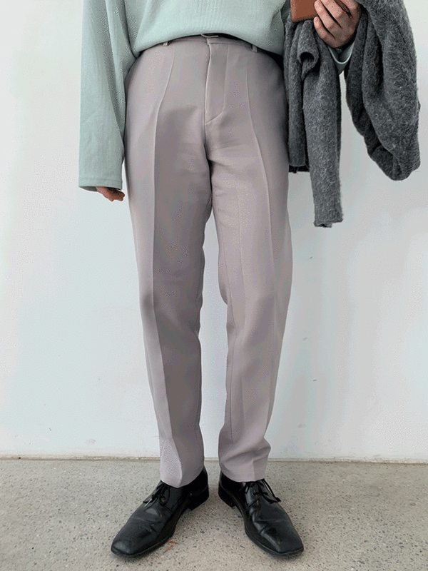 남자 솔리 슬랙스 팬츠(3color)